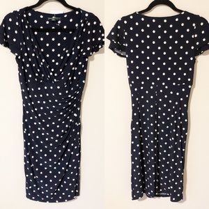 💎Ralph Lauren Cap Sleeve Wrap V neck Dress